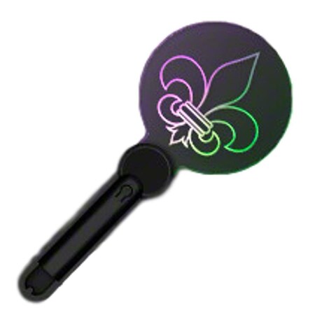Endless Games Flashing Mardi Gras Fleur de Lis Acrylic Wand EN3336955